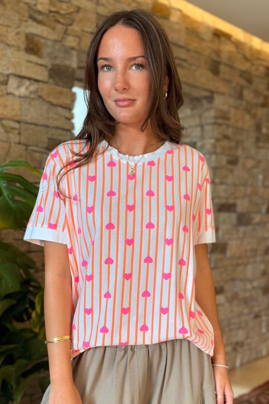 Made in Italy Love Bug Tee Calypso